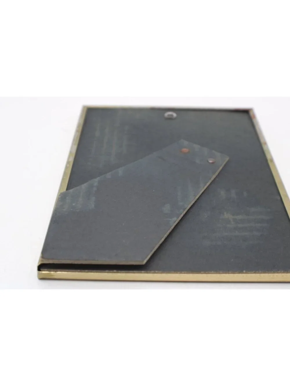 Vintage Brass Collage Picture Frame Oval Rectangle Options Tabletop Wall Display